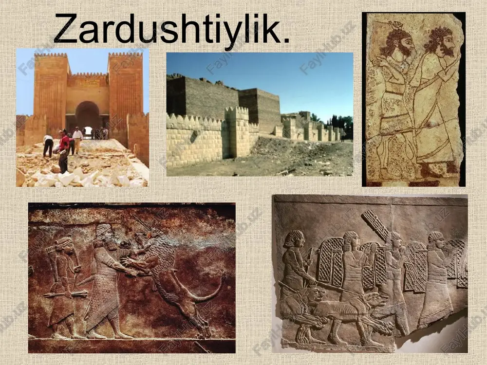 deb rivoyat qilinadi. u persepolda saqlangan. axomaniylar sulolasininng poytaxti sheroz yaqinidagi taxti jamshidda saqlangan. aleksandr (makedoniyalik iskandar) eronni zabt etganda, bu nusxa kuydirib yuborilgan. arshakiylardan vologes i davri (51-78)da qayta kitob qilingan, lekin u saqlanmagan. sosoniylar shohi xusrav i (531-579) davrida yaxlit kitob holiga keltirilgan. 9-a.da yozilgan "denkart" asari a.ning 21 nask (qism)dan iborat ekanligi haqida ma’lumot beradi. a. hajmi katta kitob bo‘lgani sababli, dindorlar kundalik faoliyatida foydalanish uchun uning ixchamlashtirilgan shakli - "kichik a." (xurdak a.) yaratilgan. arablar eronni fath etgach (7-a.), zardushtiy ruhoniylarining bir qismi hindistonga ko‘chib o‘tgan. ularning avlodlari (parslar) bombay sh.da o‘z jamoalarida hozirgacha a.ning asl nusxasini saqlab keladi. frantsuz tadqiqotchisi anketil dyuperron zardushtiylar jamoasida yashab, a. tilini va yozuvini o‘rganib, uni tarjima qilib nashr etgan (1771). a.ning bu nusxasi 27 jilddan iborat bo‘lib, asarning yettidan bir qismidir. u yasna, vispered, vendidad, gatlar va yashtlar nomi b-n yuritiladigan kitoblarni o‘z ichiga oladi. xulosa sifatida aytish mumkinki, …