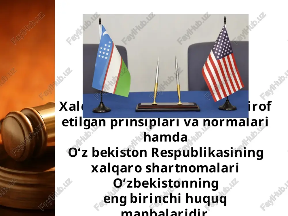 o‘zbekiston respublikasining qonun manbalari - Page 4
