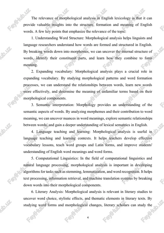 g possible resolutions to unquantifiable, complex problems involving many factors. the root of the word morphology comes from the greek word, morphe, for form. morphological analysis takes a problem with many known solutions and breaks them down into their most basic elements, or forms, in order to more completely understand them. morphological analysis is used in general problem solving, linguistics and biology. in many fields of study morphology facilitates clearer instruction for teachers to help students understand problems and their solutions. for general problem solving, morphological analysis provides a formalized structure to help examine the problem and possible solutions. the elements of a problem and its solutions are arranged in a matrix to help eliminate illogical solutions. in biology, the study of forms helps understand mutations, adaptation and evolution. the study of the features and structure of organisms helps us understand organisms and their place in the greater environment. in …