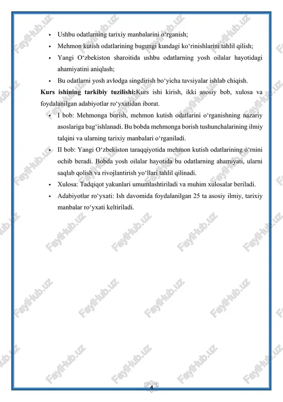 m katta ahamiyatga ega bo‘lgan. masalan, o‘zbek xalqining an’anasida kasalni ziyorat qilish, marhumlarni yod etish yoki yig‘ilishlar o‘tkazish kabi holatlarda mehmonga borish alohida muhim o‘rin tutadi. bu vaqtlar, albatta, kishilar orasida do‘stlik, qo‘llab-quvvatlash, hamjihatlikni kuchaytiradigan, shu bilan birga, individual dardlarni yengillashtiradigan vositadir. mehmonning borishi, ayniqsa, yolg‘iz qolgan yoki tashvishlar bilan yuzlashgan insonlar uchun muhim bir umid va qo‘llab-quvvatlash manbaiga aylanadi. bundan tashqari, o‘zbek xalqining mehmonga borish an’anasi nafaqat individual munosabatlarni mustahkamlash, balki kengroq ma’noda ijtimoiy guruhlar o‘rtasidagi munosabatlarni tartibga solish va muhim kelishuvlar tuzishda ham rol o‘ynaydi. masalan, kelin-kuyov oilalari o‘rtasida dastlabki aloqa va tanishuv marosimlari ko‘pincha mehmondo‘stlik orqali amalga oshirilgan. bunday tadbirlar, yangi oilaning boshlanishi, qarindoshlar o‘rtasidagi bog‘lanish va kelajakdagi munosabatlarning mustahkamlanishiga yordam beradi. bu jarayonning zamonaviy ehtiyoji esa, uning o‘zining tarixiy va madaniy ildizlaridan kelib chiqadi. bugungi kunda mehmonga borish, nafaqat biron bir jamiyatda, balki global miqyosda ham biror mavzu yoki masala bo‘yicha fikr almashish, shaxslar o‘rtasida hamkorlik …