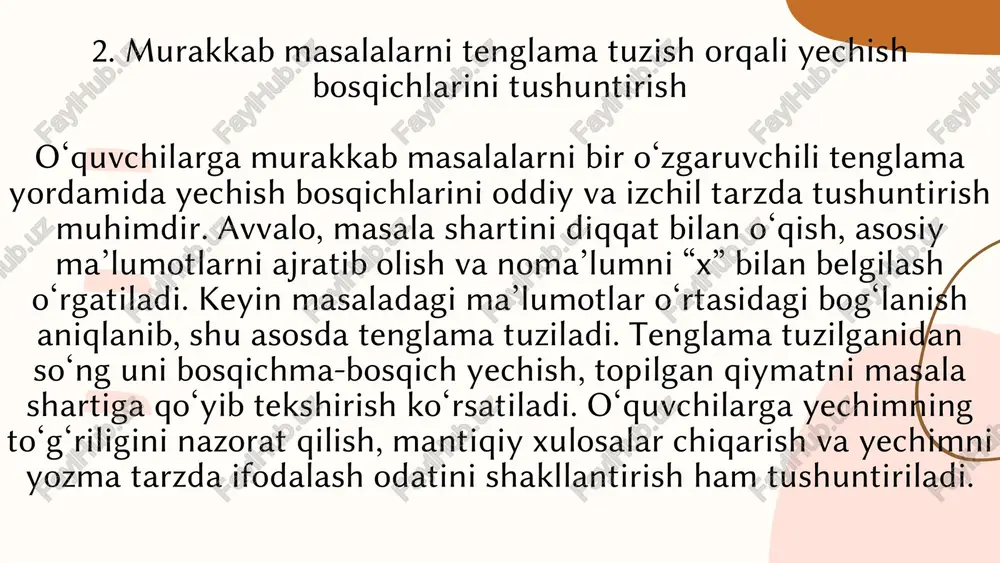 boshlang‘ich sinf o‘quvchilarining nutqini o‘stirishga oid mashq turlari - Page 4