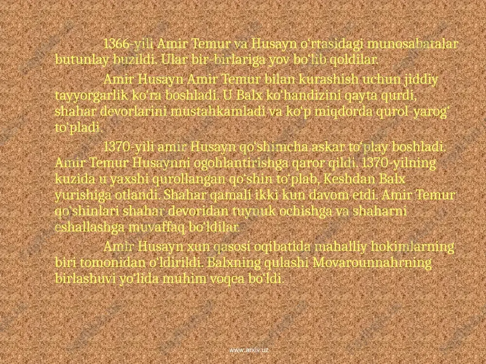 amir husayn va amir temur munosabati - Page 4