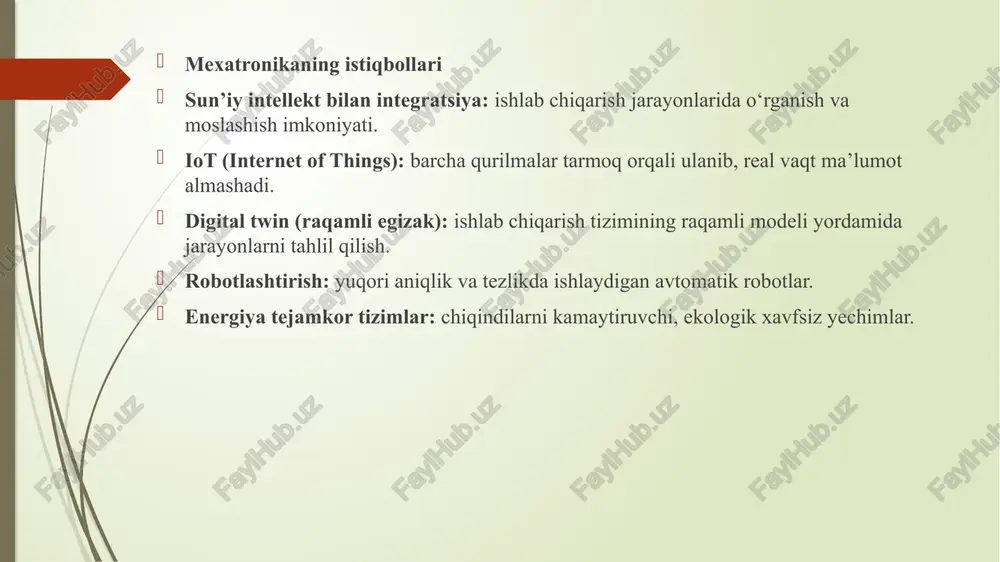 mexatronika tushunchasi - Page 4