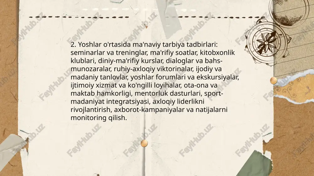 ma'naviy-ma'rifiy tadbirlar asoslari - Page 4