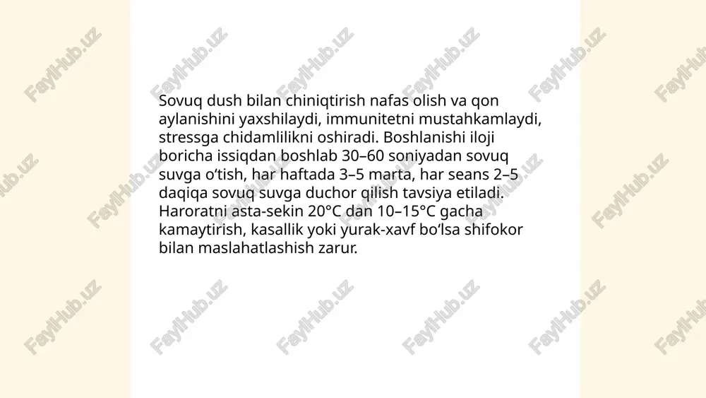 organizmni chiniqtirish usullari - Page 4