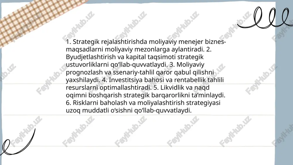 korporativ tuzilmalarda moliyaviy menejerning roli - Page 4