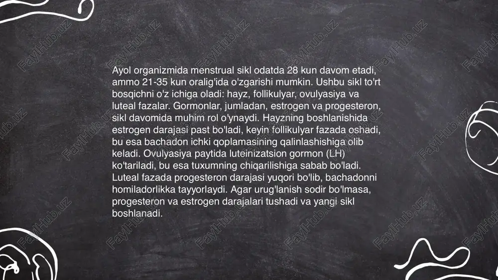 jinsiy siklning gormonal boshqaruvli mexanizmi - Page 4