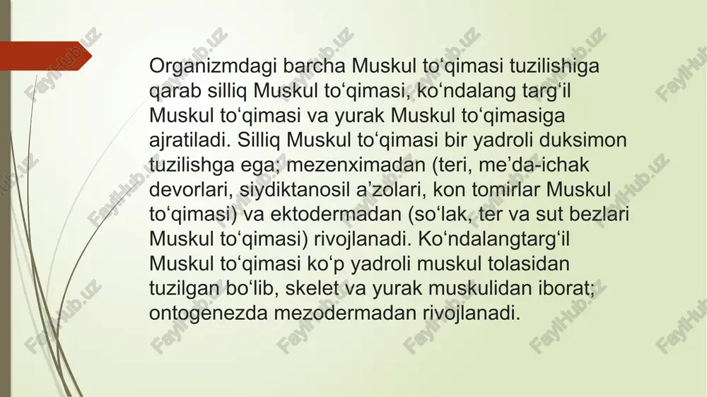 muskul to’qimasining tuzilishi - Page 4