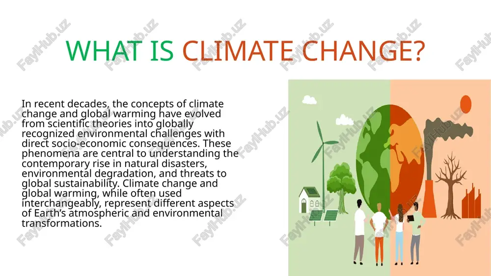 quent, intense, and prolonged extreme weather events. these include heatwaves, storms, droughts, floods, and wildfires. such events are no longer anomalies; they are increasingly becoming the norm in both developing and developed countries. the intergovernmental panel on climate change (ipcc) has confirmed with high confidence that human-induced climate change has made extreme heat, heavy rainfall, and cyclonic activity more intense and more common across many regions of the world. task design and lesson plan framework. objective: to educate learners (e.g., students, community leaders, emergency planners) on the effects of climate change on extreme weather and train them in monitoring, mitigation, and preparedness techniques. sample lesson plan for high school or university-level course: in the face of these future threats, investments in climate resilience, sustainable infrastructure, and early warning systems will be critical. education, too, plays a central role. as president shavkat mirziyoyev of uzbekistan stated, “only educated and enlightened youth, …
