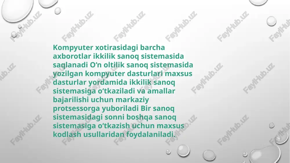 sonlarni bir sanoq sistemasidan boshqa sanoq sistemasiga o’tkazish - Page 4