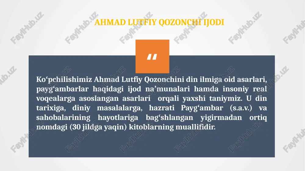 timaxonimni “oʻgay” deb atay olasizmi...? qoʻrqmasdan ayta olamanki, yoʻq! eʼtiboringiz uchun rahmat! image2.jpeg image3.jpeg image4.jpeg image6.jpeg image7.jpeg image8.png image9.jpeg image1.png ahmad lutfiy qozonchi sizizlagankitob www.magicy¥s¥ diagram.com /docprops/thumbnail.jpeg ahmad lutfiy qozonchining “o'gay ona” asari yy,