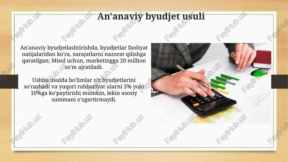 byudjet hisobi: afzalliklari va kamchiliklari - Page 4