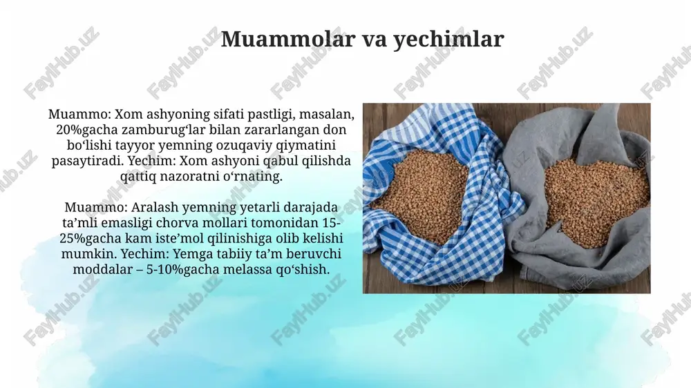 sochiluvchan omixta yem ishlab chiqarish - Page 4