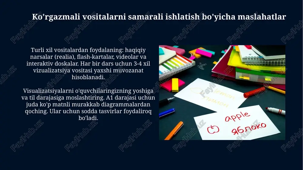 the importance of visual aids in teaching english - Page 4