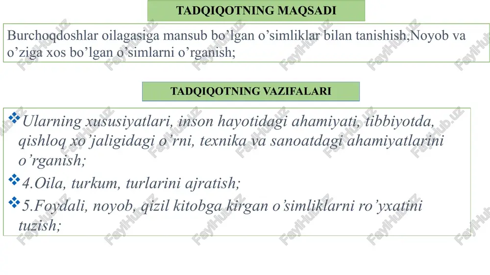 burchoqdoshlar (fabaseae) oilasi - Page 4