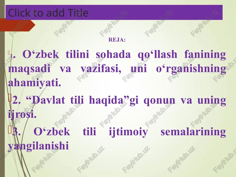 o‘zbek tilini sohada qoʻlanishi fani - Page 4
