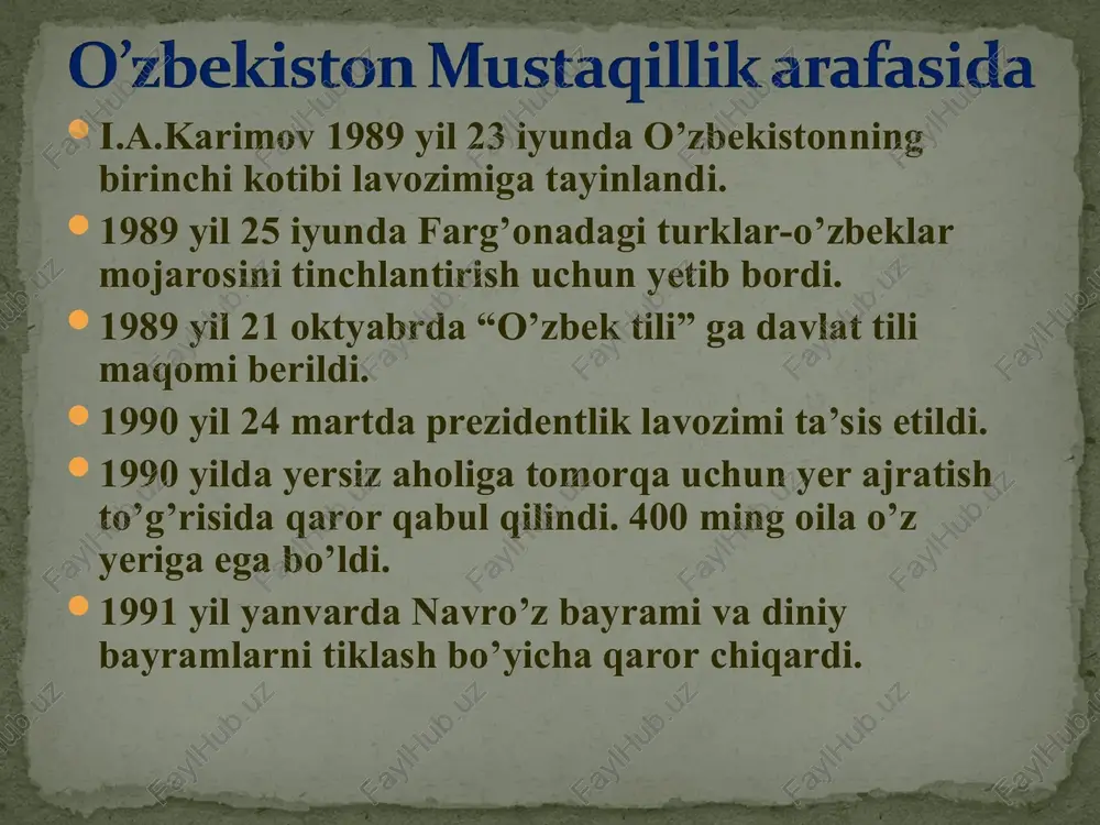 o'zbekiston mustaqillik jarayoni - Page 4