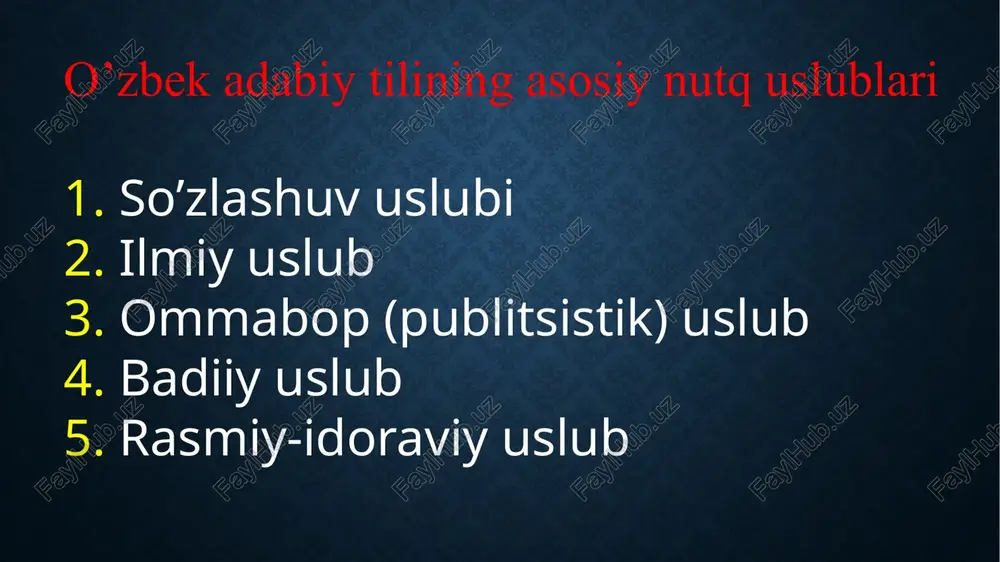 nutqning uslubiy jihatlari va uslubshunoslik - Page 4