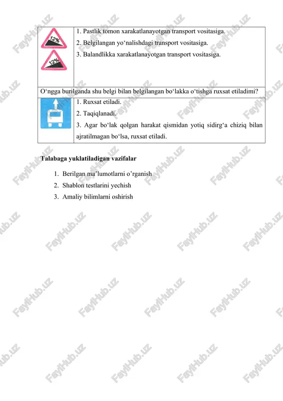temir yo’l kesishmalarida harakatlanish. avtomogistrallarda harakatlanish - Page 4