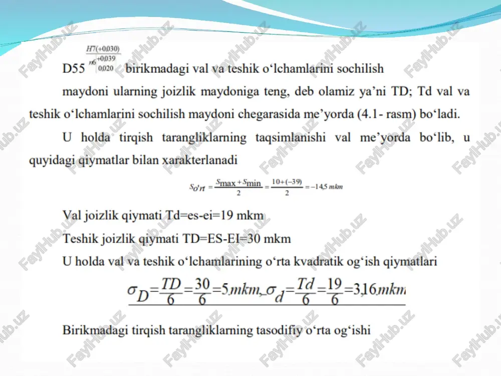 oraliq o‘tqazishlarni tanlash va ularni hisobi - Page 4