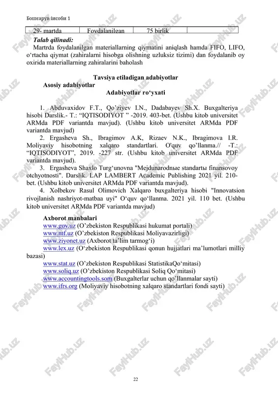 moddiy xarajatlar hisobi - Page 4