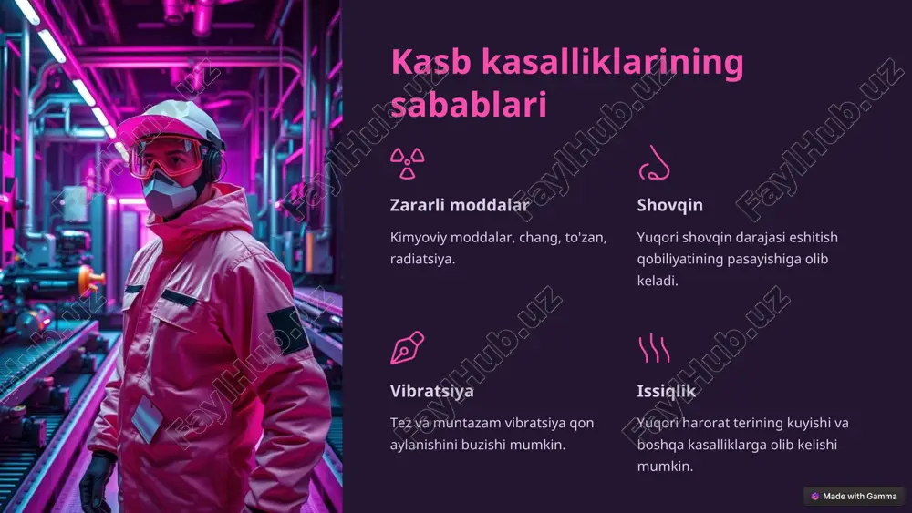 kasb kasalliklarining asosiy profilaktik tamoyillari - Page 4