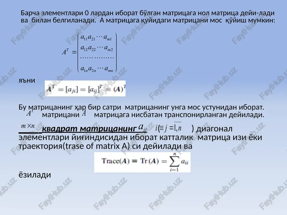 teskari matritsalar - Page 4