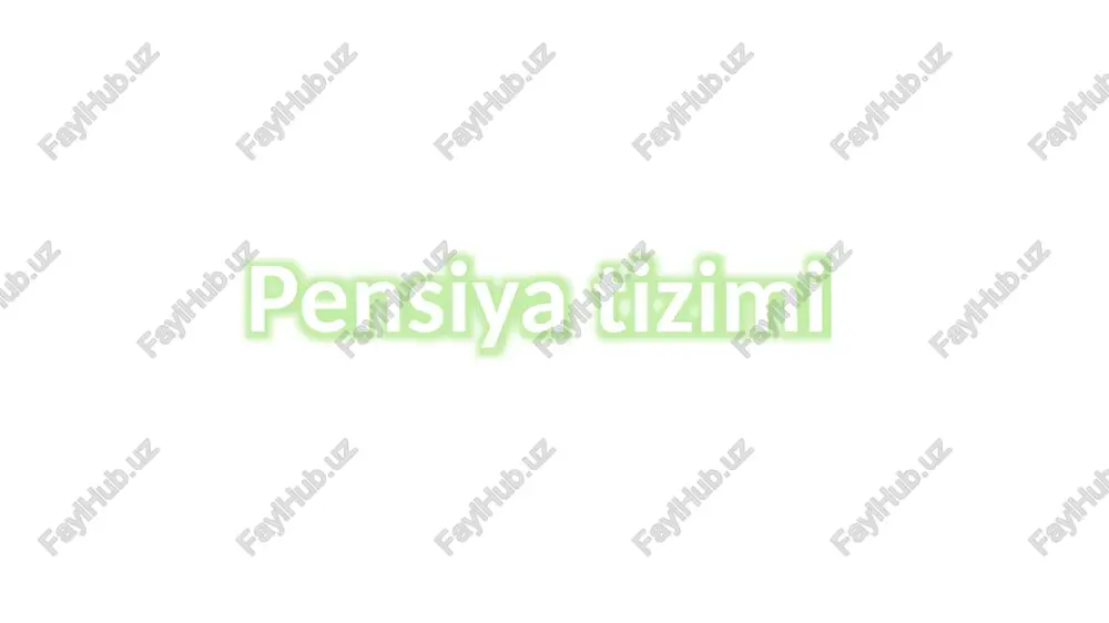 nvardan — to‘langan ijtimoiy soliq miqdoridan kelib chiqqan holda aniqlanadi. demak, agar e. ismli shaxs rossiya federatsiyasida yollanma ishchi sifatida ishlab kelgan vaqtida pensiya jamg‘armasiga sug‘urta badalini yoki yagona ijtimoiy to‘lovni yoxud ijtimoiy soliqni to‘lab kelgan bo‘lsa, uning 15 yillik chet eldagi ish staji yoshga doir pensiya tayinlashda inobatga olinadi. pensiyalarni hisoblash va toʻlash tizimi avtomatlashtiriladi prezidentning 07.04.2022 yildagi “davlat pensiyalari, nafaqalar, kompensatsiyalar va boshqa ijtimoiy toʻlovlarni toʻlash tizimini yanada takomillashtirishga doir qoʻshimcha chora-tadbirlar toʻgʻrisida”gi qarori qabul qilindi. hujjat oʻzada e’lon qilingan. 2022 yil 1 maydan boshlab: “temir daftar”, “yoshlar daftari” va “ayollar daftari”ga kiritilgan fuqarolarga va oilalarga tegishli jamgʻarmalar mablagʻlari hisobidan koʻrsatiladigan moddiy yordamlar, mehnat organlari tomonidan toʻlanadigan ishsizlik nafaqasi va stipendiyalar hamda jazoni oʻtab ozodlikka chiqqan fuqarolarga toʻlanadigan moddiy yordam pullari har oyning 5-sanasiga qadar moliyalashtiriladi hamda pensiya va nafaqalar bilan bir vaqtda at “xalq banki”ning sayyor kassalari tomonidan mahallalarga yetkaziladi; at “xalq banki”ning sayyor kassalari tomonidan pensiya …