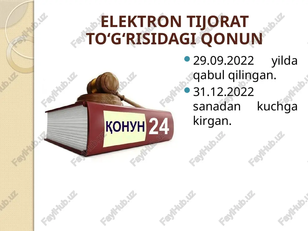 robar o‘sishi mumkin, buning uchun elektron tijorat bozorining barcha ishtirokchilari birlashib, imkon qadar o‘z xizmatlarini takomillashtirsa, davlat ham o‘z navbatida ma’lum darajada qo‘llab-quvvatlashi kerak. shundagina bunday ko‘rsatkichlarga erishish mumkin. mamlakatimizda elektron tijorat bozori o’zbekistonda elektron tijoratni rivojlanmaganlik omillari tadbirkorlar mahsulotini internetda sotishga, xaridorlar esa internet orqali sotib olishga shoshilmayapti. o’zbekistonda elektron tijoratni rivojlanmaganlik omillari pochta tizimi keng ommalashmagan va virtual firibgarliklar ko‘payib boryapti. 3-omil hududlar kesimida internet sifati keskin farq qiladi. viloyatlarda poytaxtga nisbatan, tumanlarda esa viloyat markaziga nisbatan internet sifati sezilarli darajada yomon. 2-omil elektron buyurtmalar yoki elektron shartnomalarda kelishilgan mahsulot va xizmatlarni manzilga yetkazib berishda transport-logistika tizimida kamchiliklar bor. 1-omil o’zbekistonda elektron tijoratni rivojlanmaganlik omillari bugungi kunda o‘zbekistonda 27 mln internet foydalanuvchisi bor. hozirda mamlakatimizda elektron savdo asosan telegram-kanallar orqali amalga oshiriladi. ammo hech kim internet orqali savdo qiladiganlarning statistikasini hisoblab chiqmagan. keyingi 5 yil ichida o‘zbekistonda mahsulotlarni elektron xarid qiluvchi iste’molchilar ulushi minimum 3-4 barobarga oshishi kutilmoqda. …