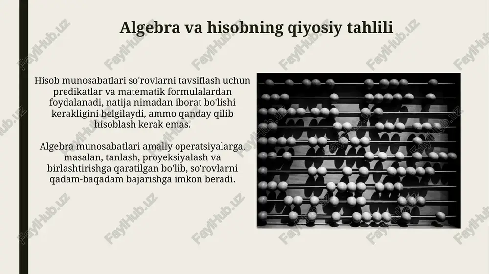 relatsion algebra va relyatsion hisoblash elementlari - Page 4