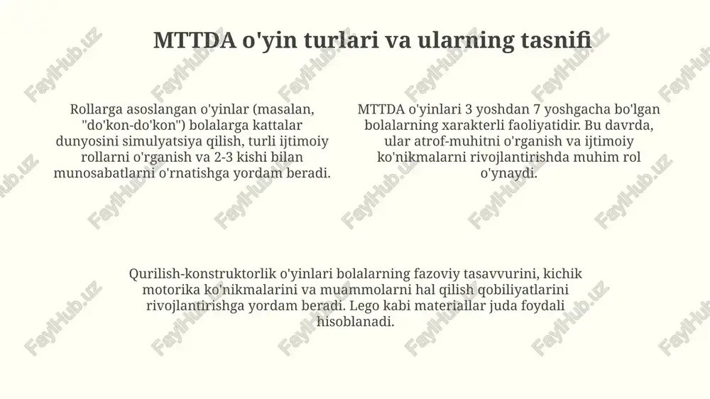 mttda oʻyin faoliyati: mohiyati va xususiyatlari - Page 4