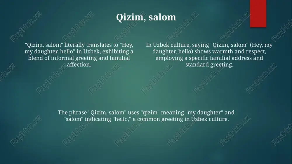 har doim siz bilan birgaman" degan ma'noni anglatadi, bu esa doimiy qo'llab-quvvatlash va sodiqlikni ifodalaydi. ushbu so'zlar 24/7 tayyor ekanlikni va hatto eng qiyin vaziyatlarda ham yordam berishga va'da berilganligini ko'rsatadi. bu ibora shaxsiy munosabatlarda, oila a'zolari o'rtasida yoki do'stlar orasida ishlatilishi mumkin, bu 100% ishonch va hamdardlikni bildiradi. orzular va intilishlar "orzular va intilishlar" 7 ta asosiy omilga bog'liq: shaxsiy qiziqishlar, qobiliyatlar, resurslar, ijtimoiy talablar, ta'lim darajasi, imkoniyatlar va 3 ta asosiy maqsad. "orzular va intilishlar" shaxsning kelajakka bo'lgan 10 yillik maqsadlarini aks ettiradi, uning qadriyatlari va nimaga erishmoqchi ekanligi muhimligini tushuntiradi. "orzular va intilishlar" 2 xil yo'nalishda bo'lishi mumkin: karyera va shaxsiy rivojlanish. bu shaxsning 5 yil ichida kim bo'lishni xohlashini belgilab beruvchi mezon hisoblanadi. sayyoramiz haqida qayg'urish har yili 8 million tonna plastik okeanga tushadi, shuning uchun dengiz hayotini himoya qilish uchun plastik chiqindilarni kamaytirish va qayta ishlash juda muhim. qayta tiklanadigan energiya manbalari, masalan, quyosh va …