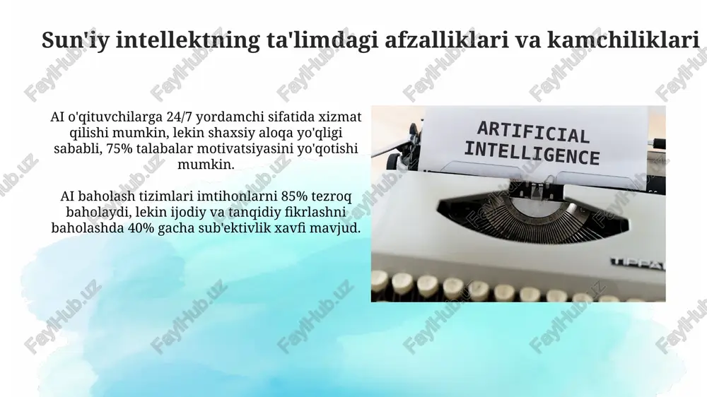 sun'iy intellektning ta'im sohasiga ta'siri - Page 4