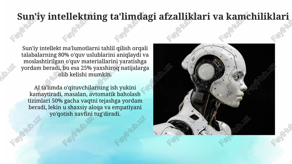 sun'iy intellektning ta'im sohasiga ta'siri - Page 4