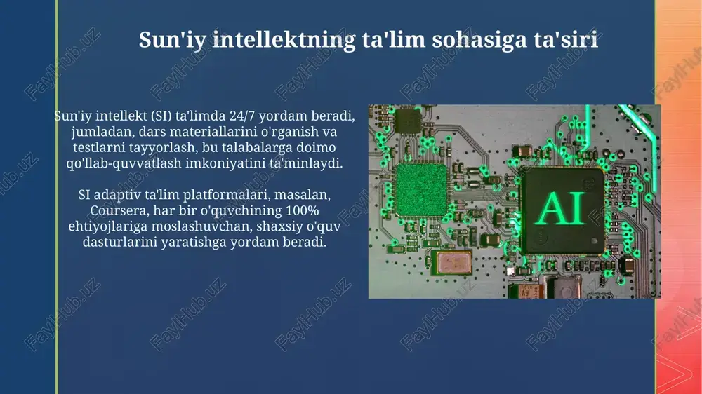 sun'iy intellektning ta'im sohasiga ta'siri - Page 4