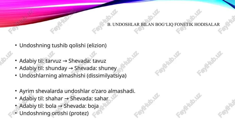 fonetik o‘zgarishlar adabiy til bilan solishtirish - Page 4