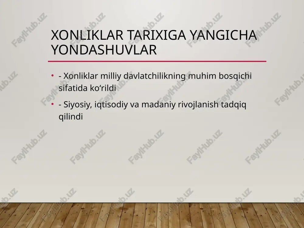 xonliklar tarixiga yangicha yondashuvlar - Page 4