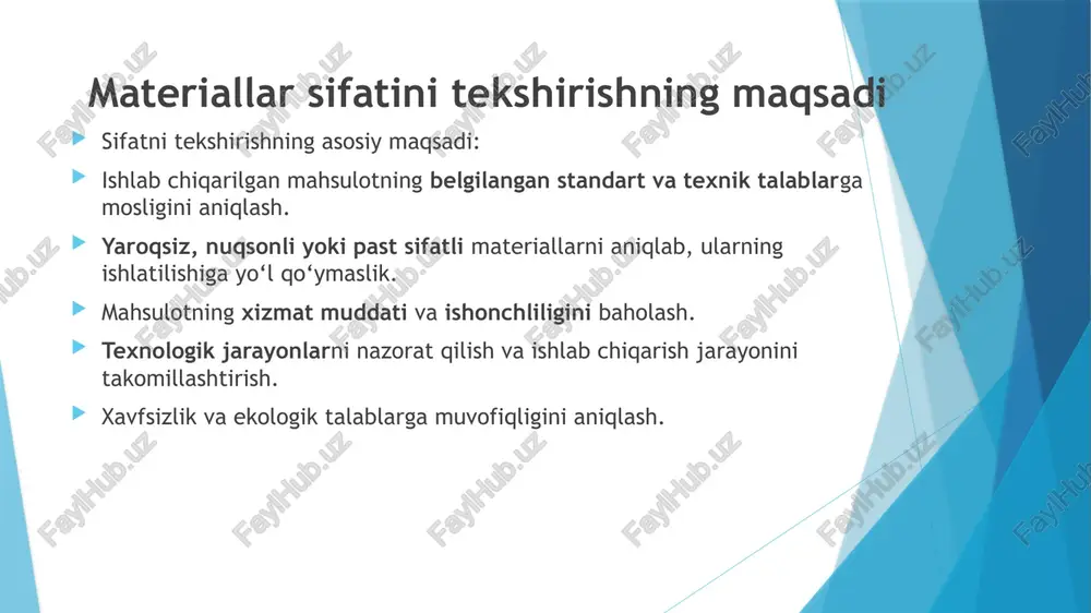 materiallar sifatini tekshirish usullari - Page 4