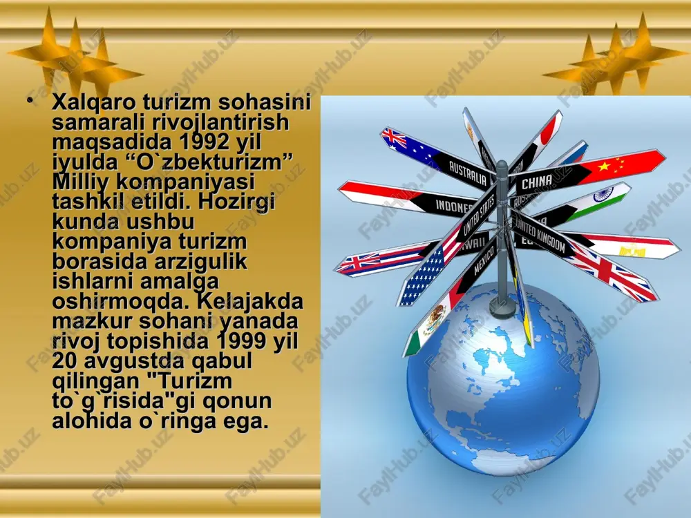 turizm sohasining iqtisodiyoti - Page 4