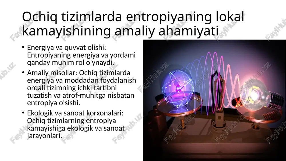 ochiq tizimlarda entropiyaning lokal kamayishi - Page 4