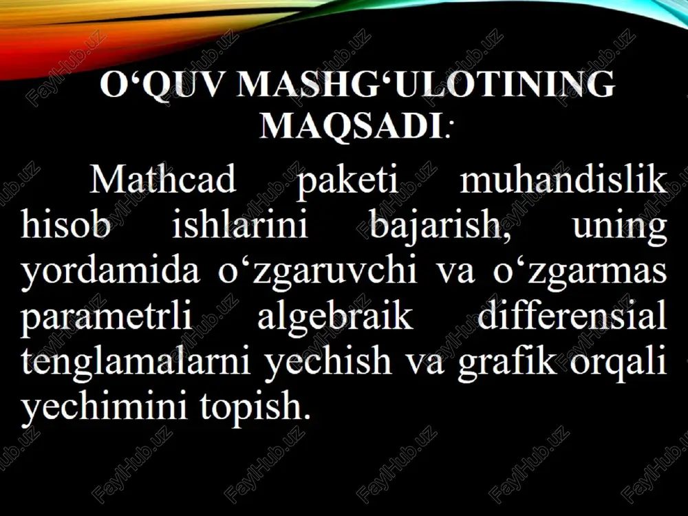 mathcadda differensial tenglamalarni yechish - Page 4