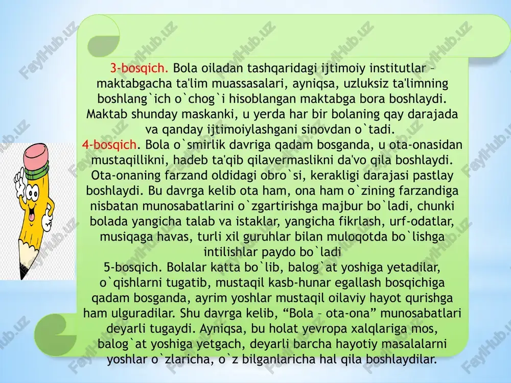 oila diagnostikasi va konsultatsiyasi xususiyatlari - Page 4