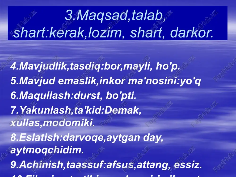 modalso'zlar, undovso'zlar, taqlidso'zlar - Page 4