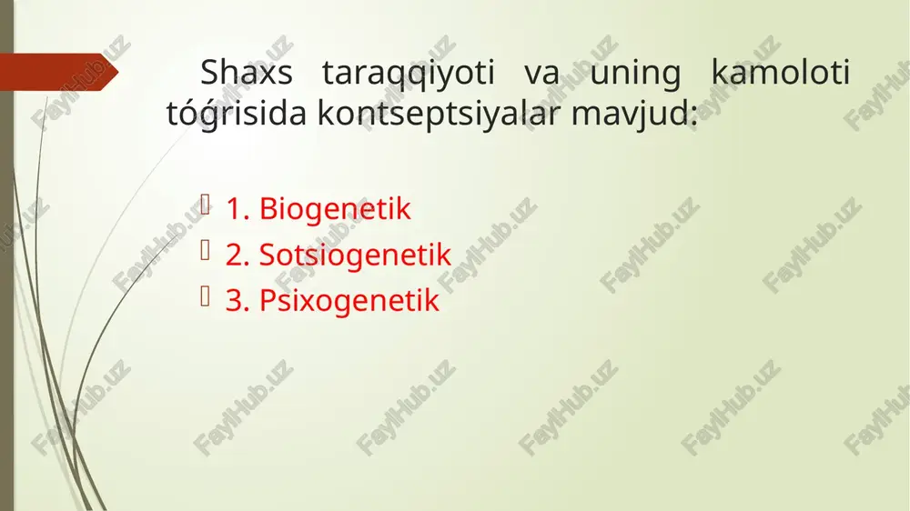 xarakterologiyaga oid dastlabki malumotlar odamning bosh suyagi hamda yuz tuzilishiga boǵlab aniqlash orqali tarkib topgan. aflotun va arastu kishi harakterini uning tashqi qiyofasiga qarab aniqlash nazariyasi asoschilari hisoblanadilar. ular kishi tashqi kórinishida biron bir hayvonga uxshashlik belgilarini topib, sóngra uning xarakterini ana shu hayvonniki bilan bir hil, deb tavsiflaganlar. jumladan, arastuning fikricha, buqaniki singari yóǵon burun dangasalikni, arslonniki kabi burun maǵrurlikni, sher kabi tukning daǵalligi botirlikni anglatadi. hozirgi zamon psixologiyasida shaxsning turli munosabatlari bilan belgilanadigan xarakter xususiyatlarining tórtta tizimi farqlanadi. jamoa va ayrim odamlarga bólgan munosabatlarini ifodalalovchi xususiyatlar: (yaxshilik, mehribonlik, talabchanlik). mehnatga bólgan munosabatini ifodalovchi xususiyatlar: (mehnatsevarlik, yalqovlik, vijdonlilik, mehnatga masuliyat yoki masuliyatsizlik bilan munosabatda bólishi). narsalarga bólgan munosabatini ifodalovchi xususiyatlar: (ozodalik va ifloslik, narsalar bilan ayab yoki ayamastan munosabatda bólish). odamning óz-óziga bólgan munosabatini ifodalovchi xususiyatlar (izzat-nafslilik, shuhratparaslik, maǵrurlik, ózini katta olish, kamtarlik). xarakter aktsentuatsiyasi xarakter aktsentuatsiyasining bólishi kamshilik emas, u aksincha insonning óziga hos xususiyatining bor ekanligin kórsatadi. …