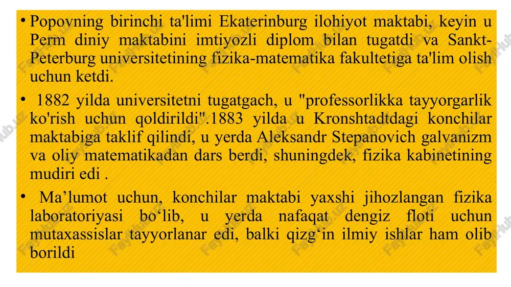 a bir necha yuzdan ortiq xonadonlardagi radioqabulqilgichlar orqali eshitish mumkin edi», — deya bayon qilingan «o‘zbekiston teleradiosi taraqqiyot solnomasi»da. 1. tabriklar (soat 06:00 dan): a) vkp (b) markaziy komitetning o‘rta osiyo byurosi va iqtisodiy kengash nomidan — 15 minut; v) o‘rta osiyo harbiy okrugidan o‘rtoq kuzmin — 5 minut; g) vlksm markaziy komitetning o‘rta osiyo byurosidan o‘rtoq sorokin — 5 minut; d) o‘zbekiston ssr huqumati nomidan o‘rtoq mo‘minxo‘jayev — 10 minut; ye) matbuot vakili o‘rtoq nodel — 5 minut; j) ilmiy jamiyat vakili o‘rtoq shlegel — 5 minut; z) o‘rta osiyo «radio do‘stlari jamiyati» nomidan o‘rtoq pereyashkin — 5 munut. 2. konsert bo‘limi. radio va televideniye ravnaqiga katta hissa qo‘shgan olim, jurnalist b.rixsiyevning «to‘lqinlar qanotida» kitobida keltirilgan ma’lumotlarga ko‘ra, birinchi kungi radio eshittirishning dasturi (programmasi) quyidagicha edi: qayd etish joiz, o‘zbekistonda radioning ilk faoliyatidan boshlab konsert dasturlariga alohida o‘rin ajratilgan. radioning ilk efirlaridanoq mulla to‘ychi toshmuhammedov, safo mug‘anniy, domla halim …