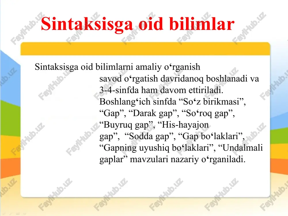 sintaktik tushunchalar - Page 4