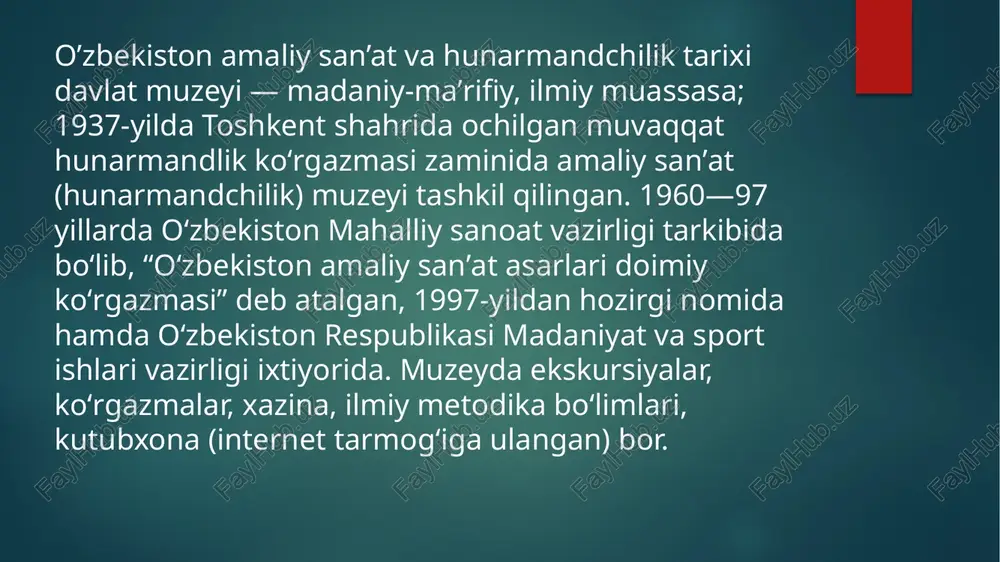 xalq amaliy san’at muzeyi - Page 4