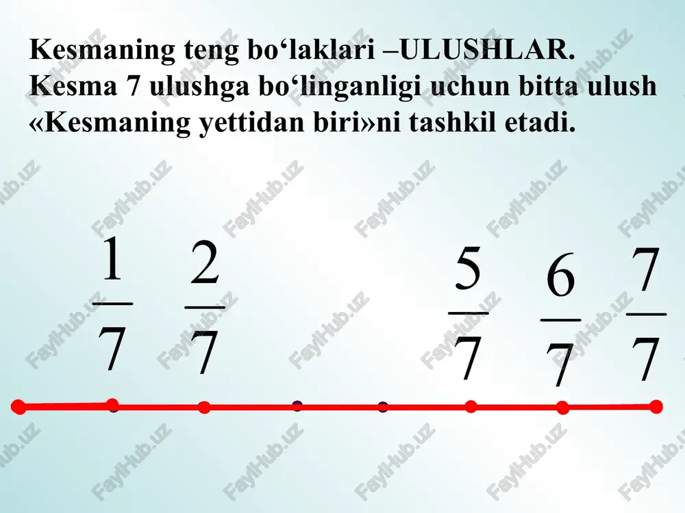 ulushlar.oddiy kasrlar haqida ma’lumot - Page 4