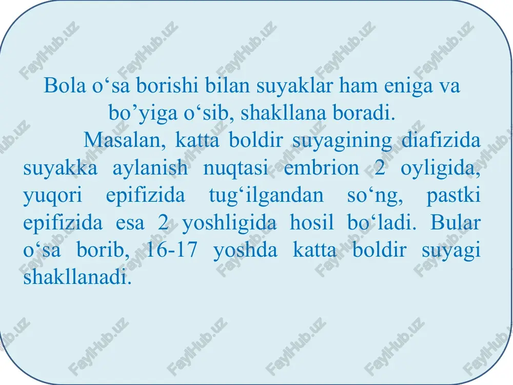 suyaklarining tuzilishi va birikishi - Page 4