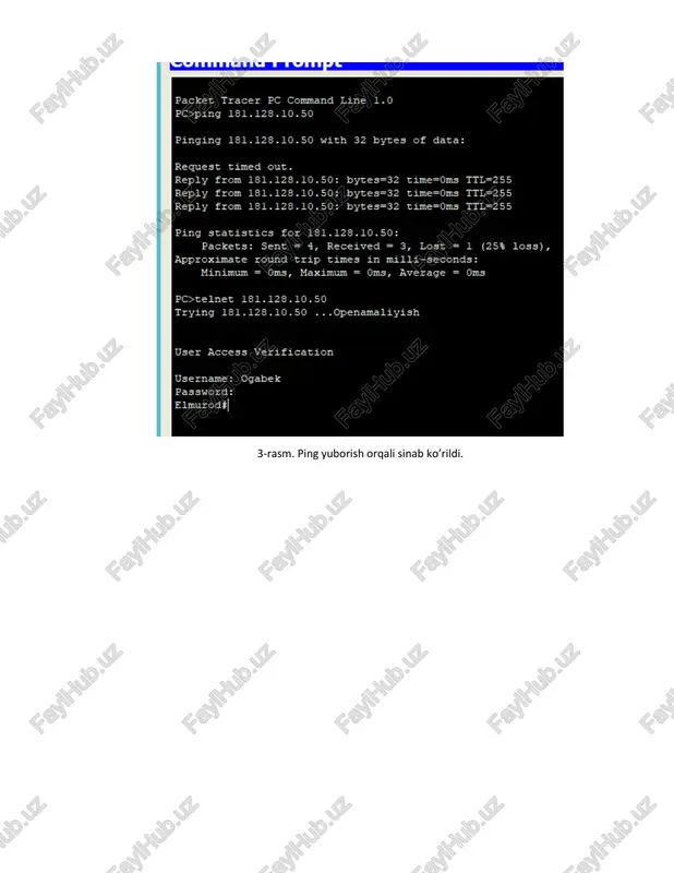 telnet va ssh protokollarini o'rganish - Page 4